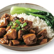 Braised Beef with Rice 红烧牛肉饭 1辣