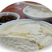 Leshan Tofu with Chilli Sauce with Rice 乐山豆花饭