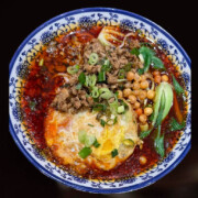 Pork Mince Noodle Soup with Egg肉臊汤面+鸡蛋