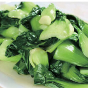 Shanghai Cabbage with Garlic Paste 蒜蓉上海青