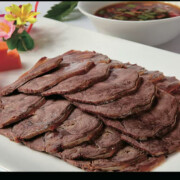 Stewed Beef Cooked in Chinese Spices<br />卤牛肉