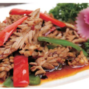 Stir Fried Pig Kidney 火爆腰花  2个辣