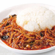 Sweet and Sour Shredded Pork with Rice 鱼香肉丝饭